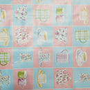 By The Metre Tea Cups & Saucers PVC Printed Tablecloth