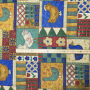 Chickens & Ducks Cotton Blend Fabric 140cm
