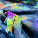 100% Cotton Tie Dye Batik Fabric, Nebula - Bull Ring Fabrics