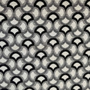Tapestry Upholstery Fabric Curtain Cushion Blinds 140cm, Black/White