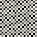 Tapestry Upholstery Fabric Curtain Cushion Blinds 140cm, Black/White