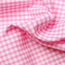 1/8" Gingham Check Polycotton Fabric - Bull Ring Fabrics