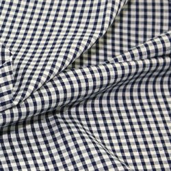 1/8" Gingham Check Polycotton Fabric - Bull Ring Fabrics