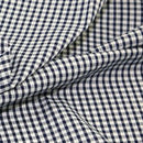 1/8" Gingham Check Polycotton Fabric - Bull Ring Fabrics