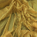 3mm Sequins Fabric Pantomime Costumes Dress 45", Per Metre