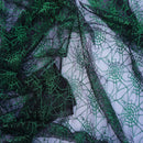 Tissu de filet de robe de toiles d'araignée de tulle d'Halloween