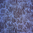 Toile De Jouy Vintage Print Furnishing Fabric, Brown/White