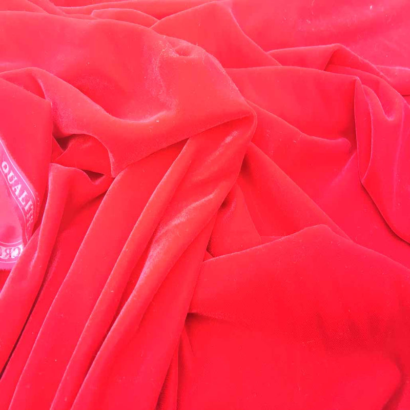 Luxurious Triple Micro Velvet Dress Fabric