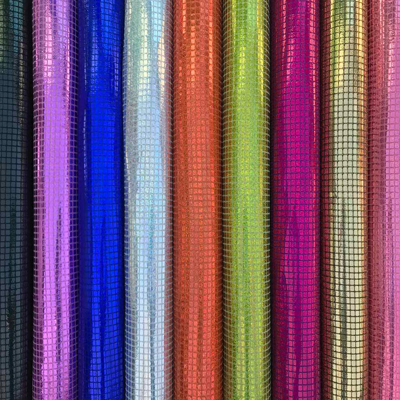 Hologram Square Sequins Dress Fabric