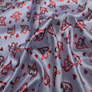 'Je t'aime' Cadeau Satin LOVE NHS Tissu