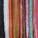 Crushed Lame Dress Fabric