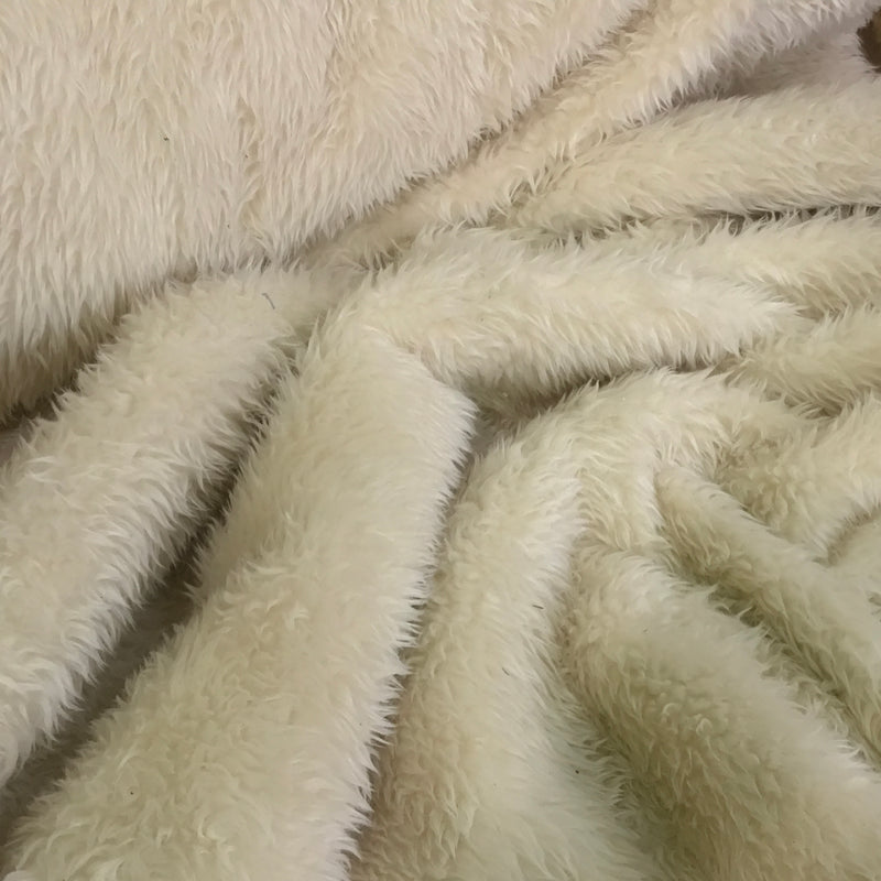 Plush Sheep Fur Long Hair Pile Cuddle Fabric
