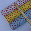 Polycotton-Stoff mit Erdbeer-Print 