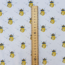 Tissu pour robe en popeline de coton Buzzy Bees Rose &amp; Hubble