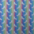 Baumwoll-Popeline mit Regenbogenflagge, Einhorn, Rose und Hubble