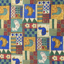 Chickens & Ducks Cotton Blend Fabric 140cm