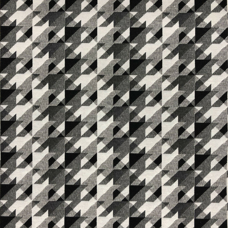 Tapestry Upholstery Fabric Curtain Cushion Blinds 140cm, Black/White