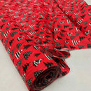 Christmas PolyCotton Fabric Bunting Dress XMAS Patchwork 45"