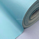 Vinyl Faux Leather Fabric 140cm, Sky Blue
