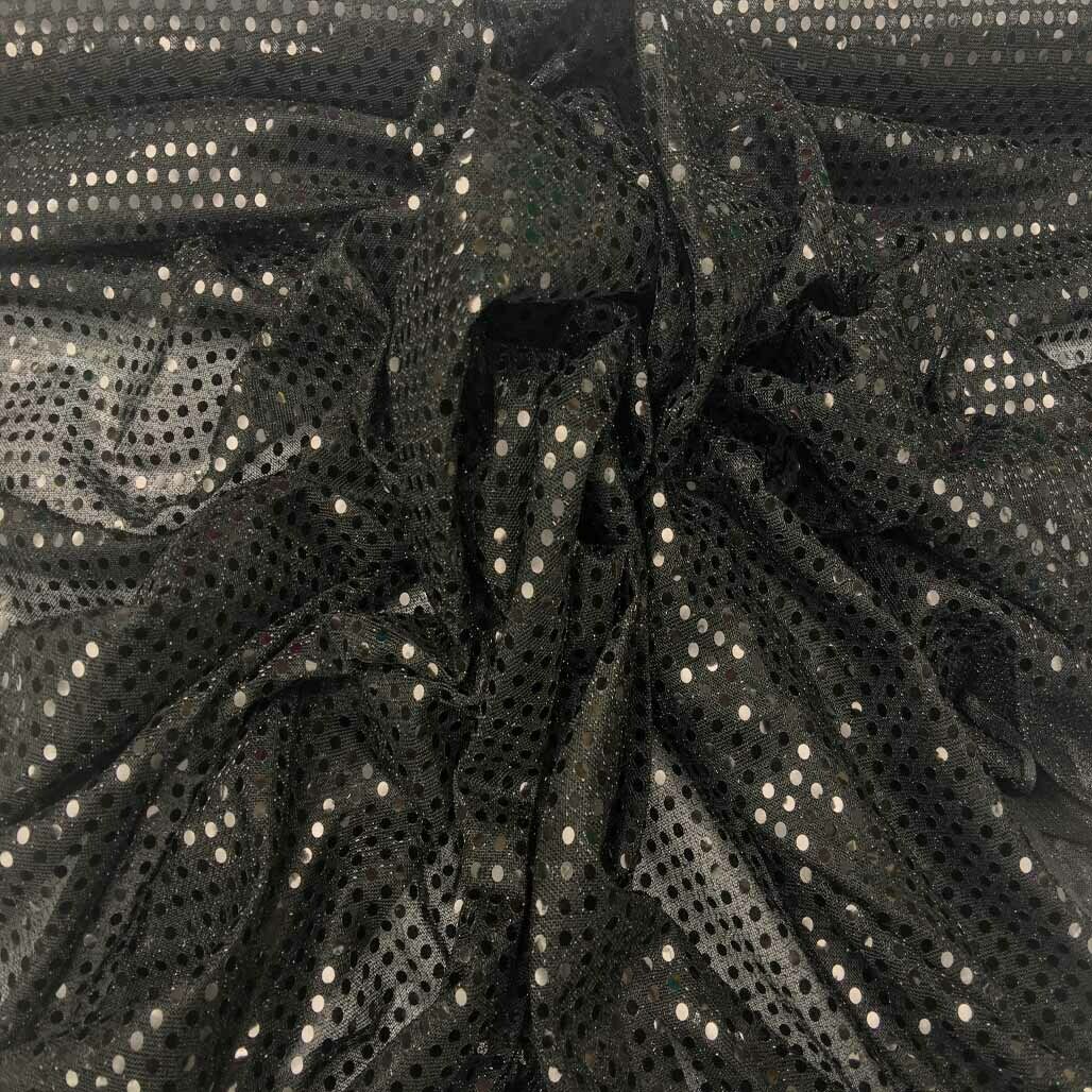 3mm Sequins Fabric Pantomime Costumes Dress 45", Per Metre - Bull Ring Fabrics