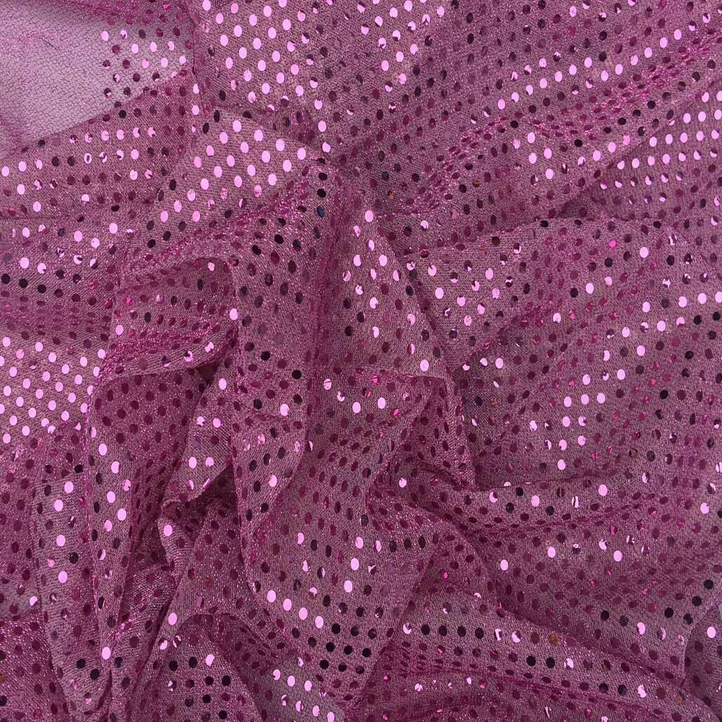 3mm Sequins Fabric Pantomime Costumes Dress 45", Per Metre - Bull Ring Fabrics