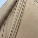 Rib Jersey Stretch Dress Fabric 140cm, Skin/Nude