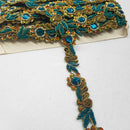 Diamant-Paillettenbesatz, Kleiderapplikation, Kurzwaren, Meterware