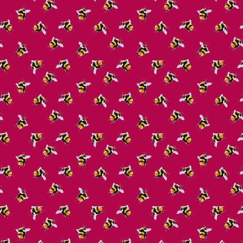 Bumble Bee 100% Cotton Craft Quilting Fabric 140cm Wide