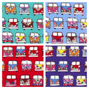 Camper Vans Rose & Hubble Cotton Poplin Dress Fabric