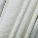 Cream Stretch Cotton Viscose CREPE Jersey Abaya / Leotards Dress Fabric 150 cm