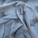 Roman Vase Pots Pottery Cotton Muslin Fabric 140cm