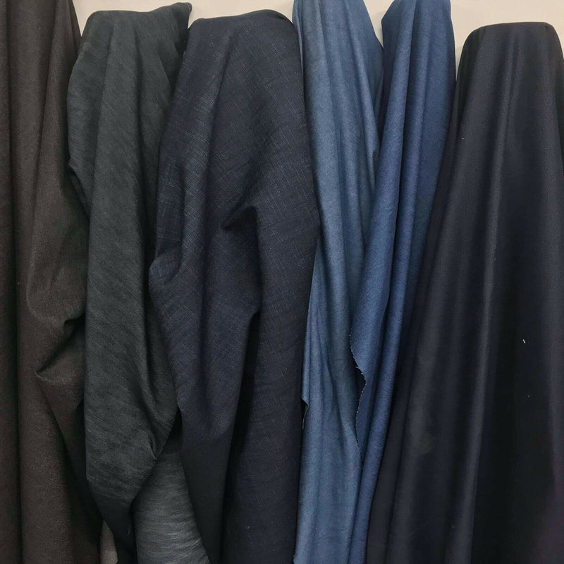 6-8oz Clothing DENIM Jeans Fabric Cotton Denims Material Crafts Dress Jackets - Bull Ring Fabrics