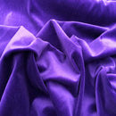 Plain Cotton Velvet Fabric Plush Theatre Costumes Material 112cm