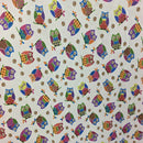 Digital Print Cotton Rich Fabric Curtain Craft Upholstery 140cm