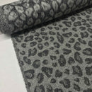 Furry Wool Blend Warm Fabrics Animal Melton Fabric Sew Coat Jacket LEOPARD SPOTS