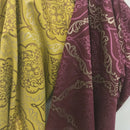 Damask Cotton Blend Curtain Brocade Fabric 140cm