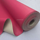 Vinyl Faux Leather Fabric 140cm, Cerise Pink