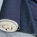 6oz Stretch Denim Jeans Fabric, Dark Indigo - Bull Ring Fabrics