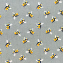 Bumble Bee 100% Cotton Craft Quilting Fabric 140cm Wide
