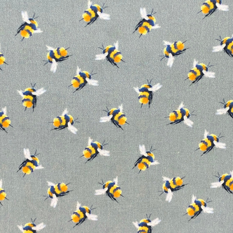 Bumble Bee 100% Cotton Craft Quilting Fabric 140cm Wide