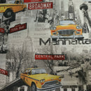 Digital Print Cotton Rich Fabric Curtain Craft Upholstery 140cm