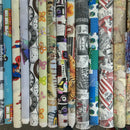 Digital Print Cotton Rich Fabric Curtain Craft Upholstery 140cm