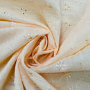 Cotton Broderie Anglais Lace Chicken Fabric Summer Clothing Dress Skirts Blouse