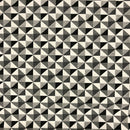Tapestry Upholstery Fabric Curtain Cushion Blinds 140cm, Black/White