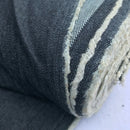 8oz Charcoal Washed Cotton Denim Fabric Jeans Handbags Kids Clothing - Bull Ring Fabrics