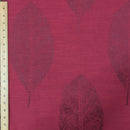 BIG LEAF Print Designer Damast Stoff Polsterung Vorhang Jalousien UK Großhändler