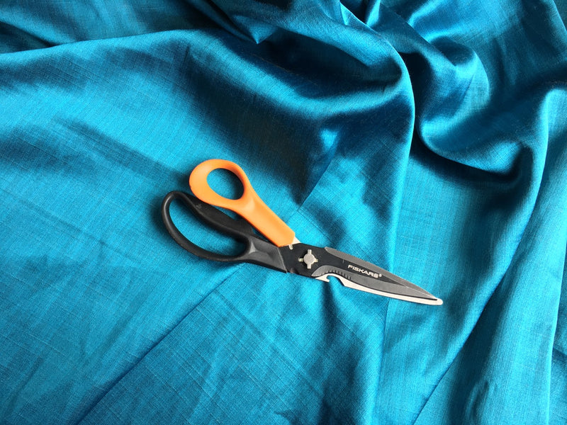 Plain Furnishing Fabric, Teal