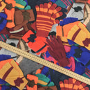 Gloves Digital Print Cotton Upholstery Curtain Fabric