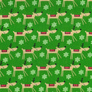 Tissu Polycoton Noël Imprimé Rennes 