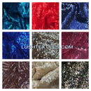 All Over Sequins On Net Fabric